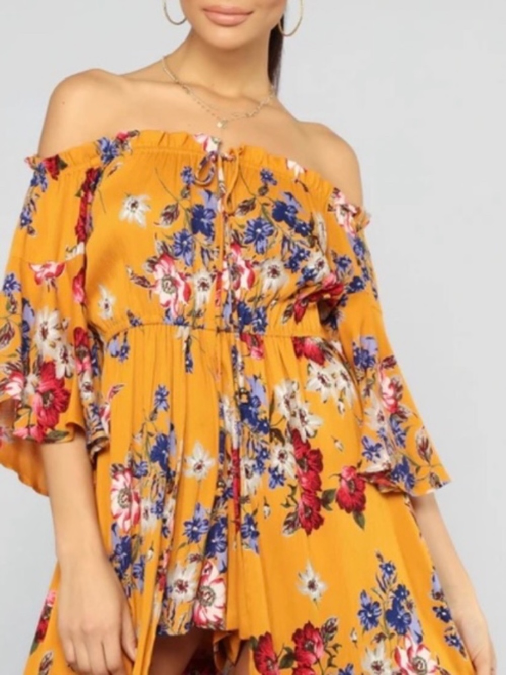 Women’s Floral Dress with shorts